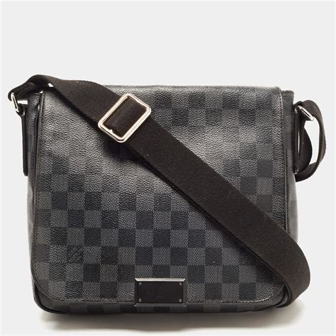 sacoche lv district|District PM Small Men's Messenger Bag .